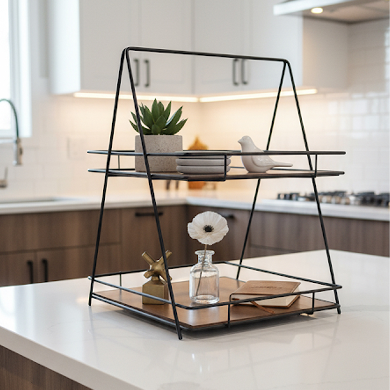 استند پذیرایی دوطبقه مربعی - Image 3