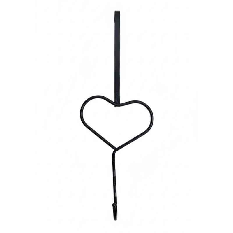 آویز لباس پشت دری تکی طرح قلب بسته دوتایی - Image 2