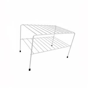 نظم دهنده کابینت آشپزخانه راف دوطبقه سفید