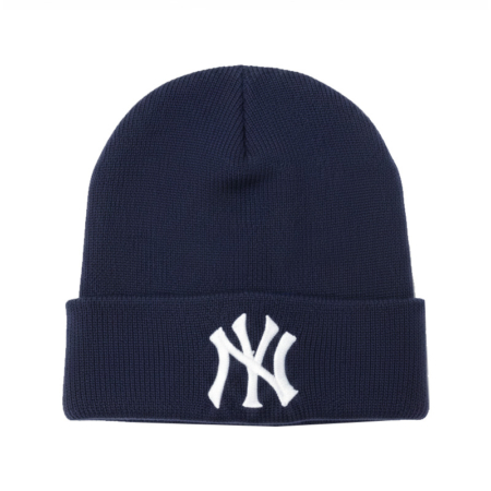 کلاه بافتنی طرح NY سرمه ای