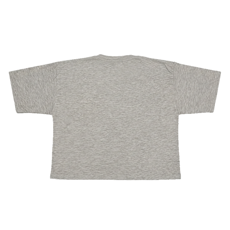 ست کراپ تی شرت و شلوارک زنانه طرح موتو کت - Image 2