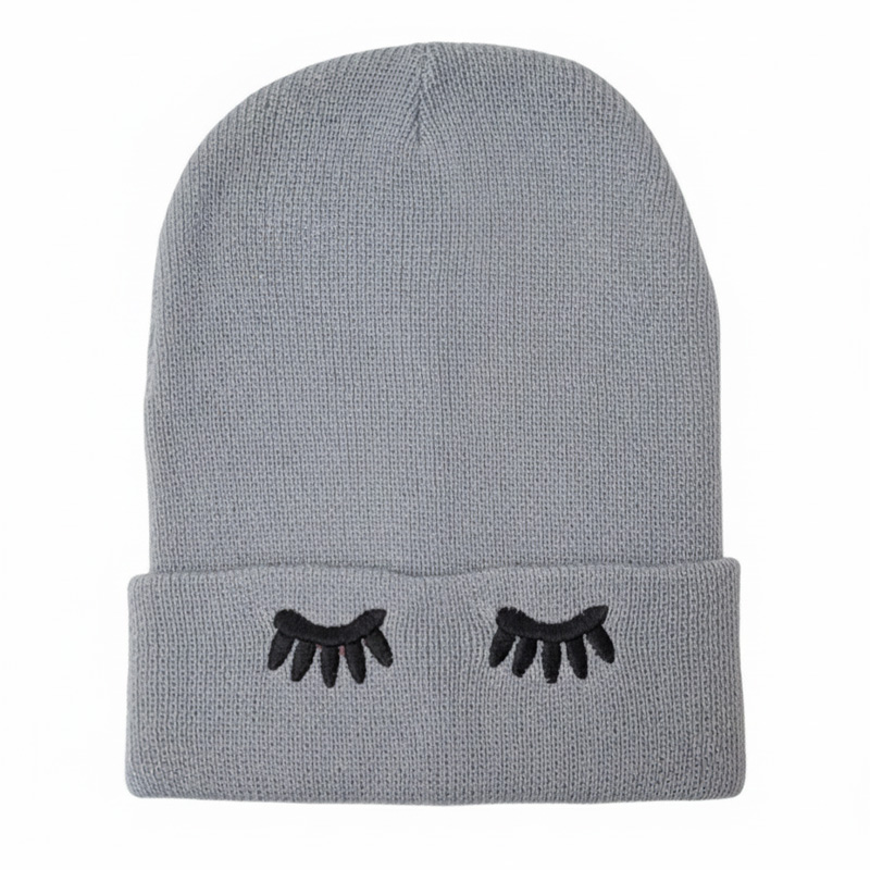 کلاه بافتنی طرح پلک - Image 12