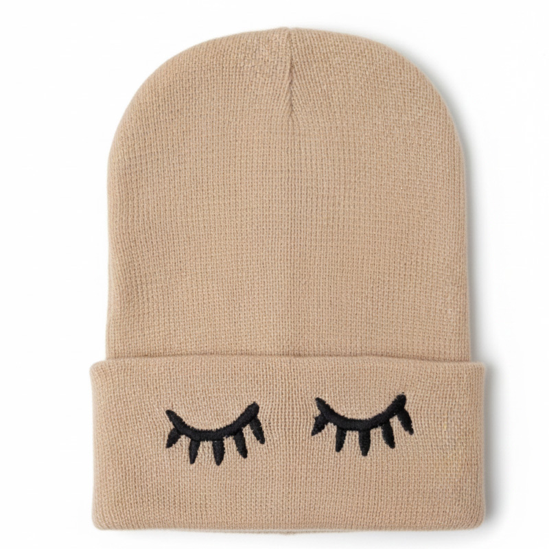 کلاه بافتنی طرح پلک - Image 10