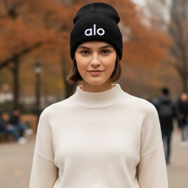 کلاه بافت اسپرت alo رنگ مشکی - Image 4