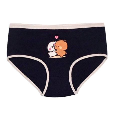 شورت زنانه نخ پنبه طرح خرس