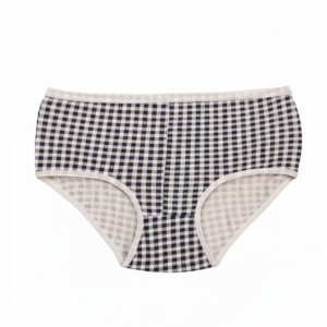 شورت زنانه نخ پنبه طرح چهارخانه