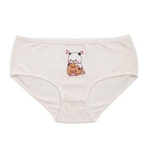 شورت زنانه نخ پنبه طرح تدی