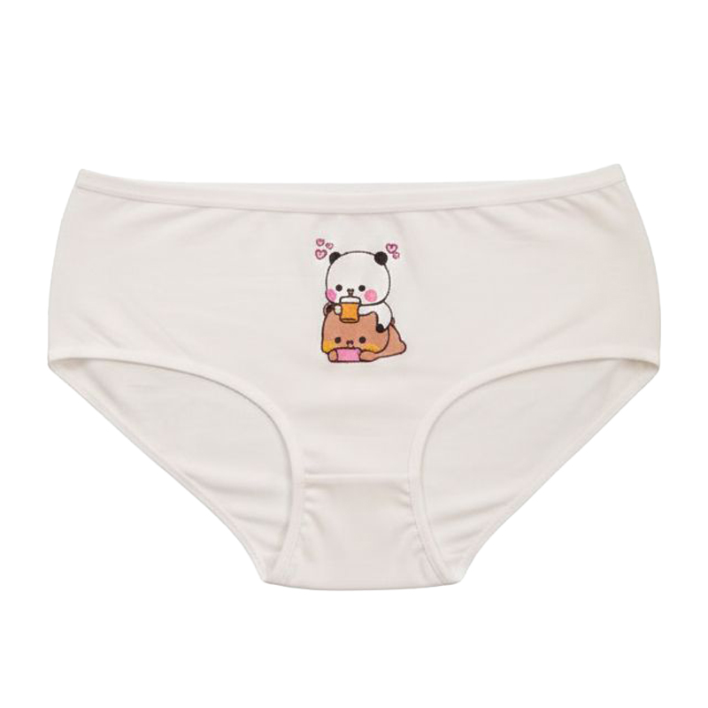 شورت زنانه نخ پنبه طرح تدی