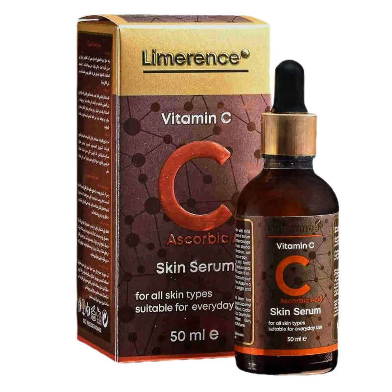 سرم پوست ویتامین C لیمرنس حجم 50 میلی لیتر