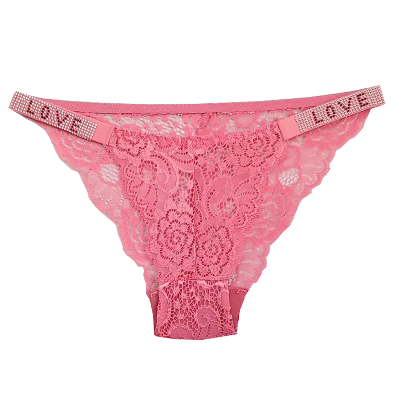 شورت گیپوری زنانه طرح love نگین دار - Image 4