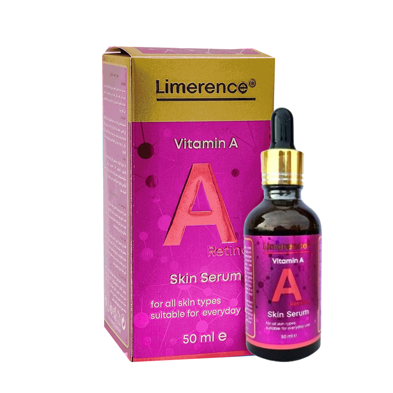 سرم پوست ویتامین A (رتینول) لیمرنس حجم 50 میلی لیتر