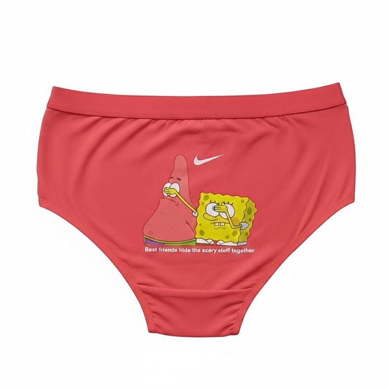 شورت زنانه تمام نخ طرح باب اسفنجی - Image 9