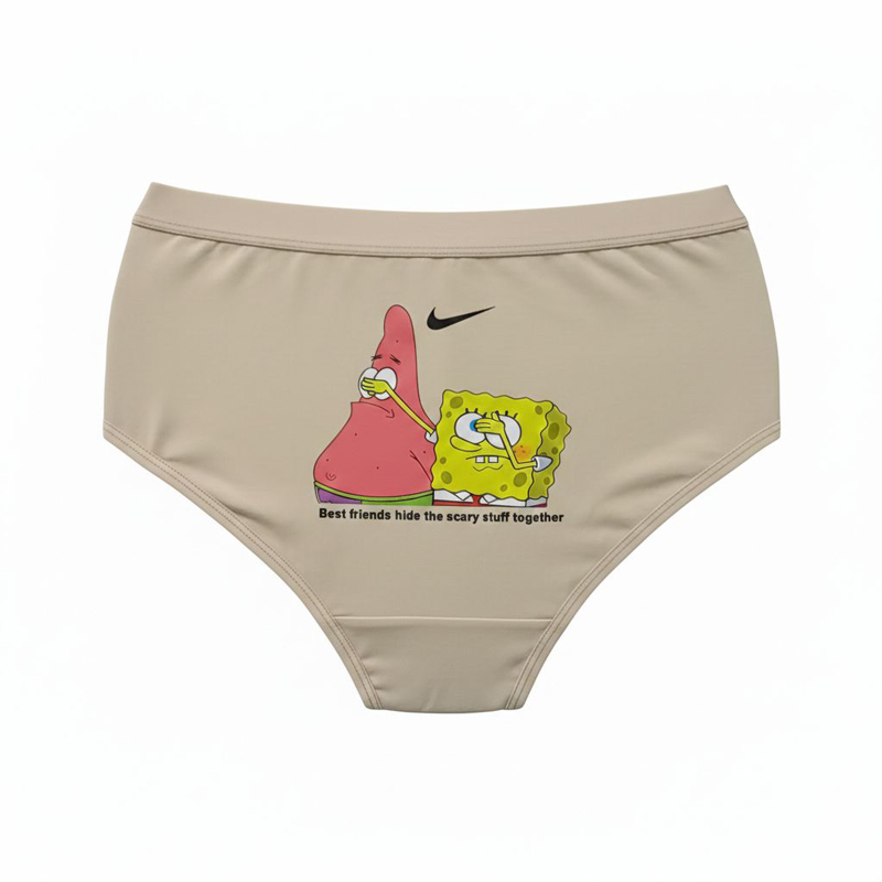 شورت زنانه تمام نخ طرح باب اسفنجی - Image 7