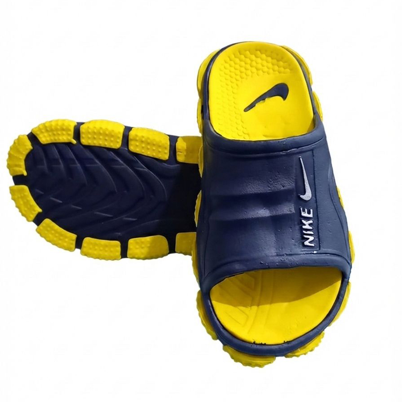 دمپایی حمام طرح نایک رنگ زرد - Image 3