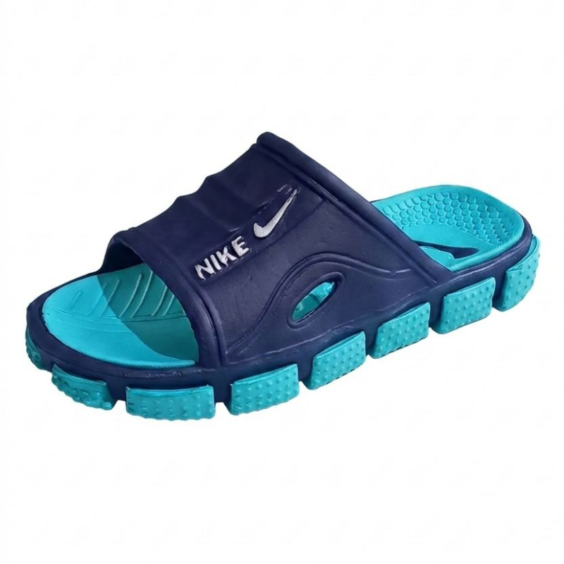 دمپایی حمام طرح نایک رنگ سبز - Image 2