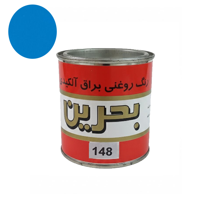رنگ روغنی براق آبی کریستال بحرین