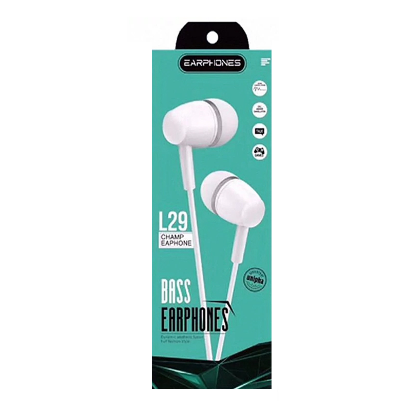 هندزفری باسیم EARPHONES مدل L29