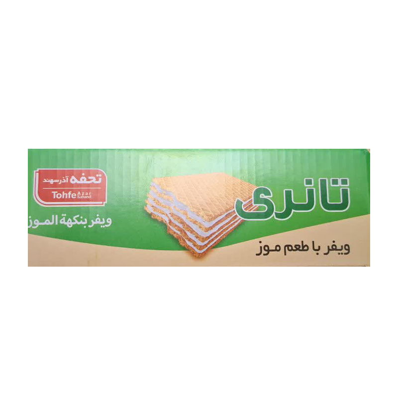 ویفر جعبه ای تانری با طعم موز (30 عددی) - Image 3