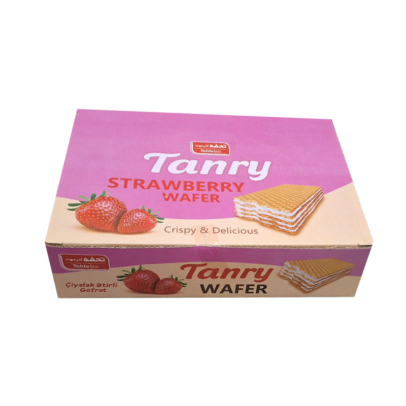 ویفر جعبه ای تانری با طعم توت فرنگی (30 عددی)