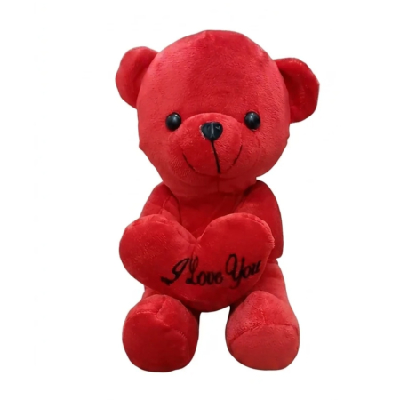 عروسک خرس قلبی i love you
