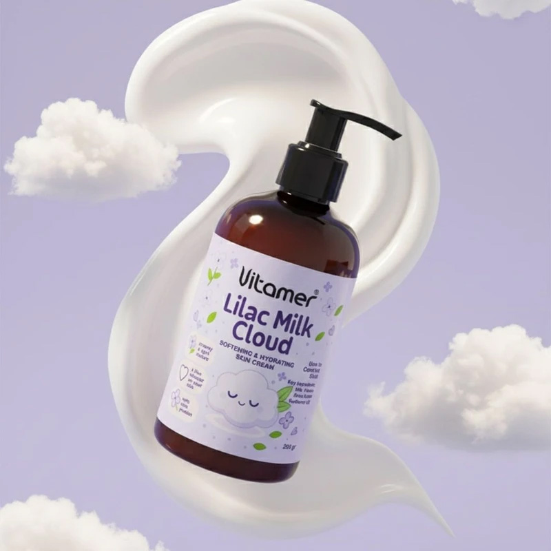کرم آبرسان ویتامر مدل Lilac Milk حجم 250 میلی لیتر - Image 2