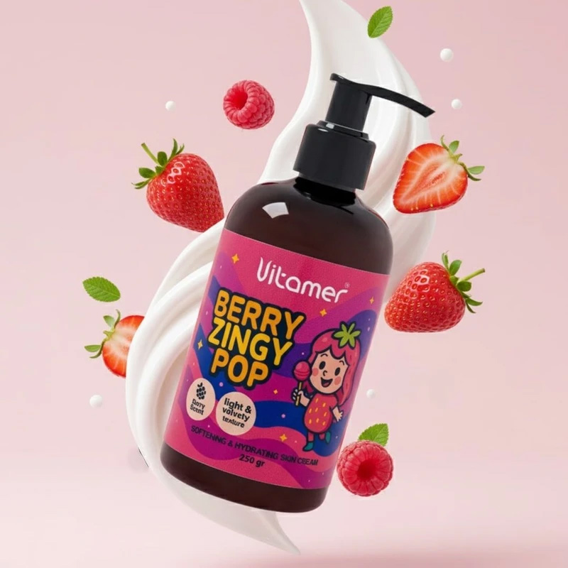 کرم آبرسان ویتامر مدل berry zingy pop