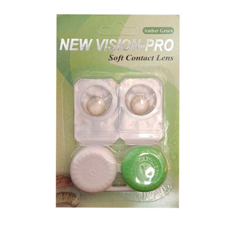 لنز چشم نیو ویژن پرو مدل Amber Green