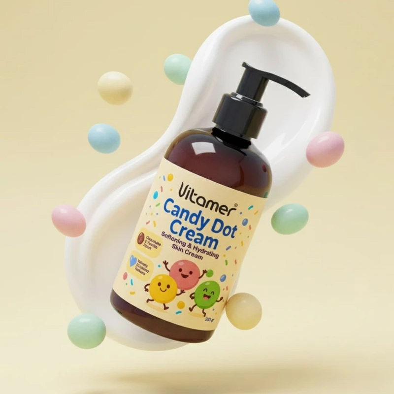 کرم آبرسان ویتامر مدل Candy Dot Cream حجم 250 میلی لیتر - Image 2