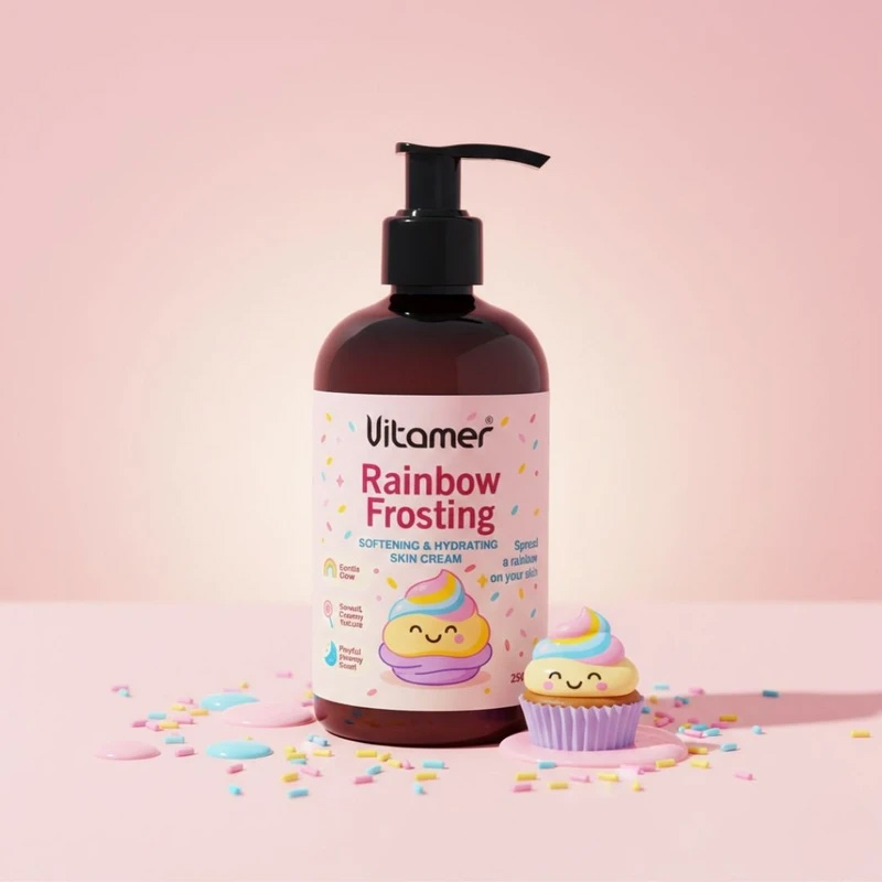 کرم آبرسان ویتامر مدل Rainbow Frosting حجم 250 میلی لیتر - Image 2
