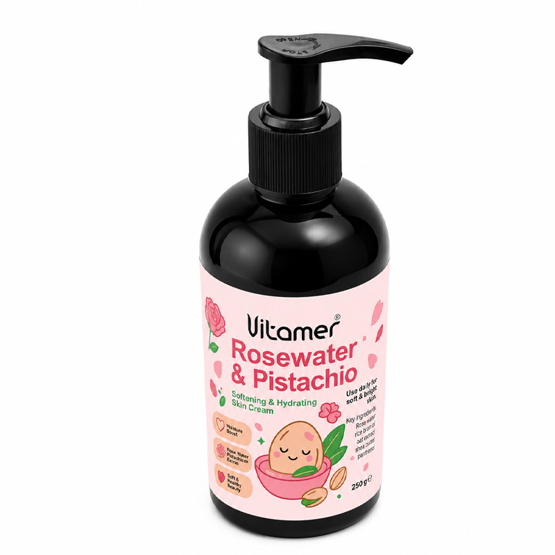 کرم آبرسان ویتامر مدل RoseWater & Pistachio حجم 250 میلی لیتر - Image 2