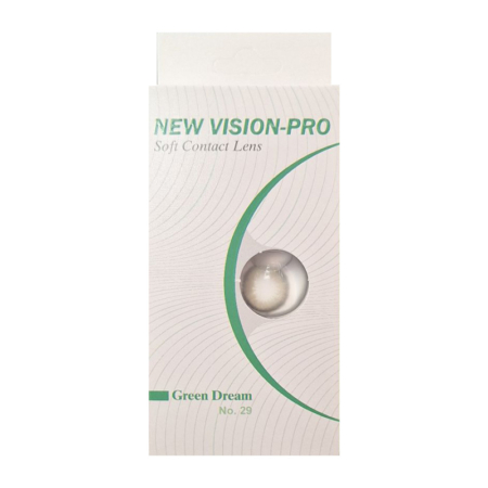 لنز چشم نیو ویژن پرو مدل GREEN DREAM رنگ سبز رویایی