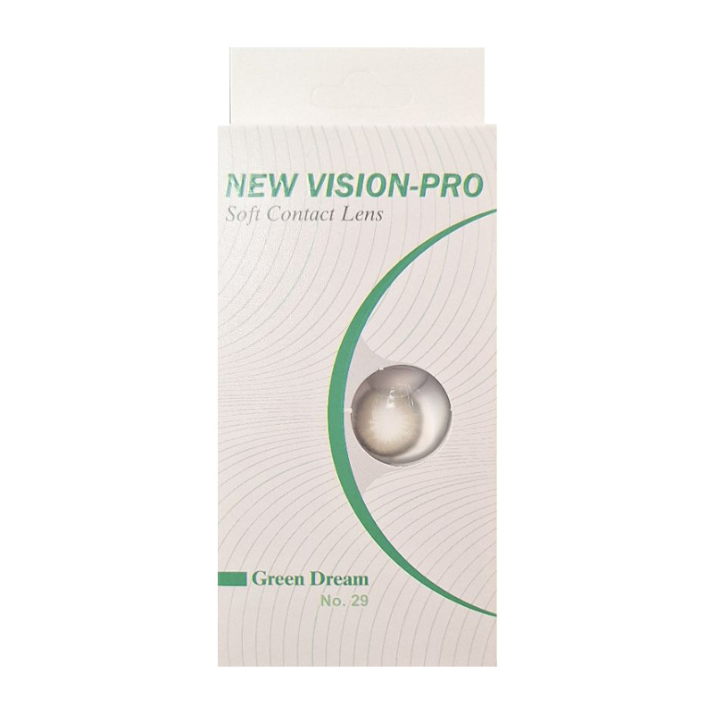 لنز چشم نیو ویژن پرو مدل GREEN DREAM رنگ سبز رویایی